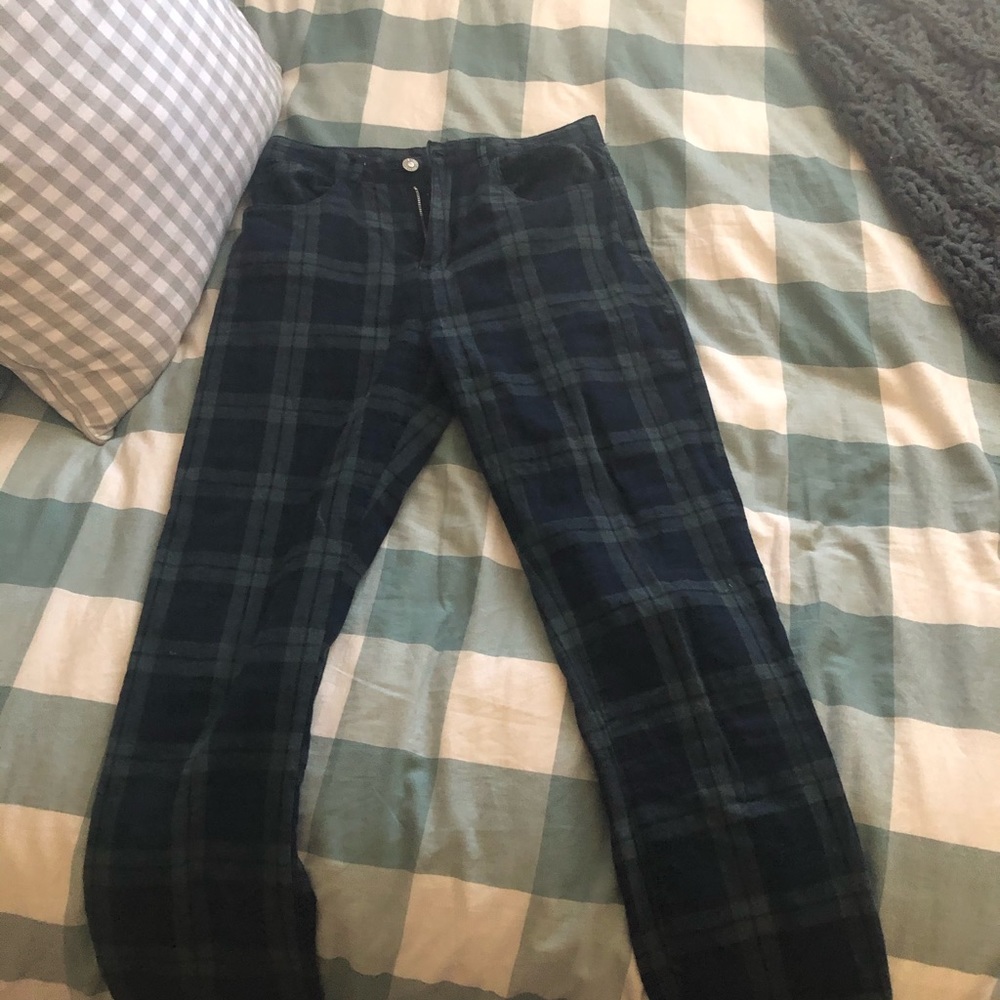 Brandy Melville plaid pants. Worn once